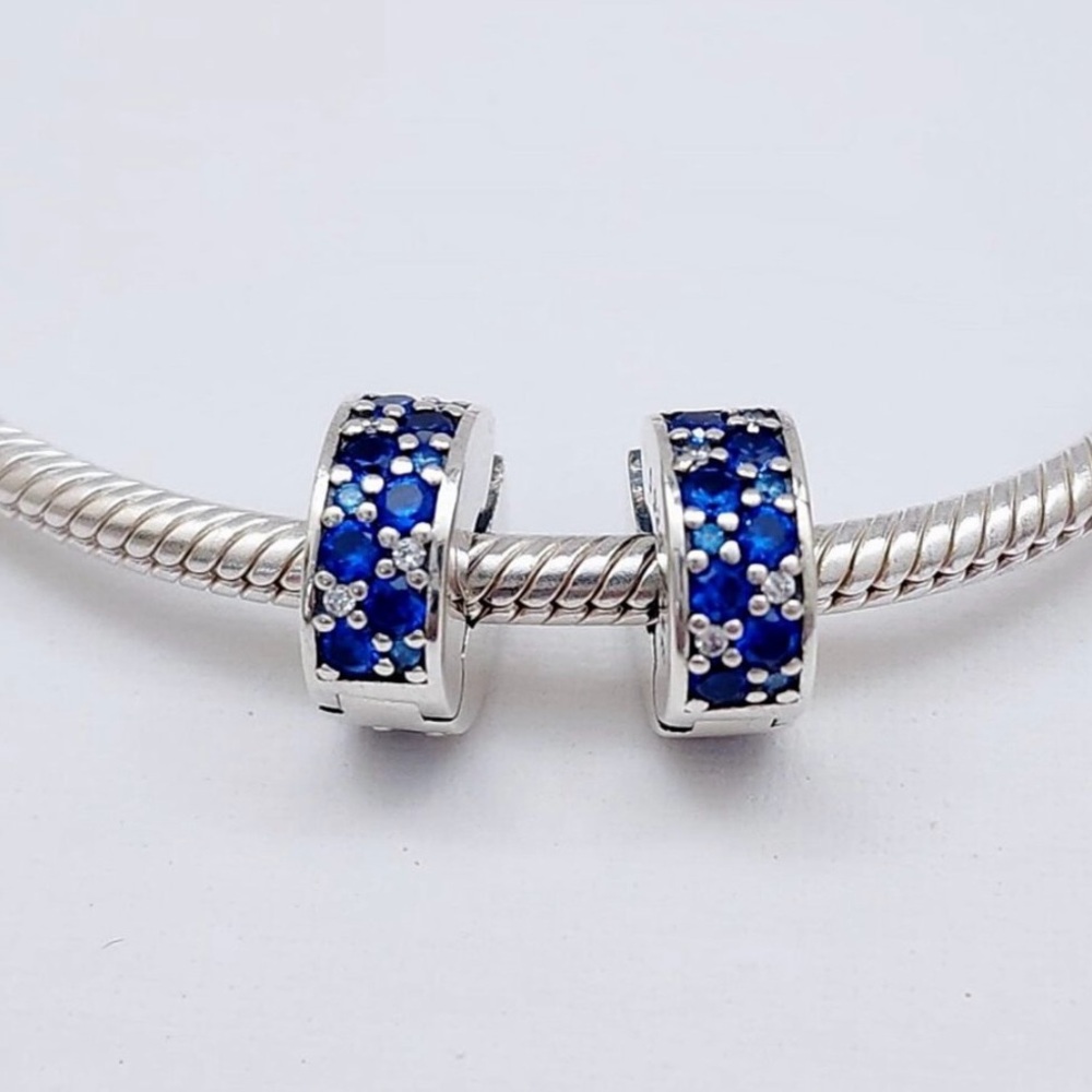EUC Pandora Shining Elegance Mosaic Clip (set of 2)